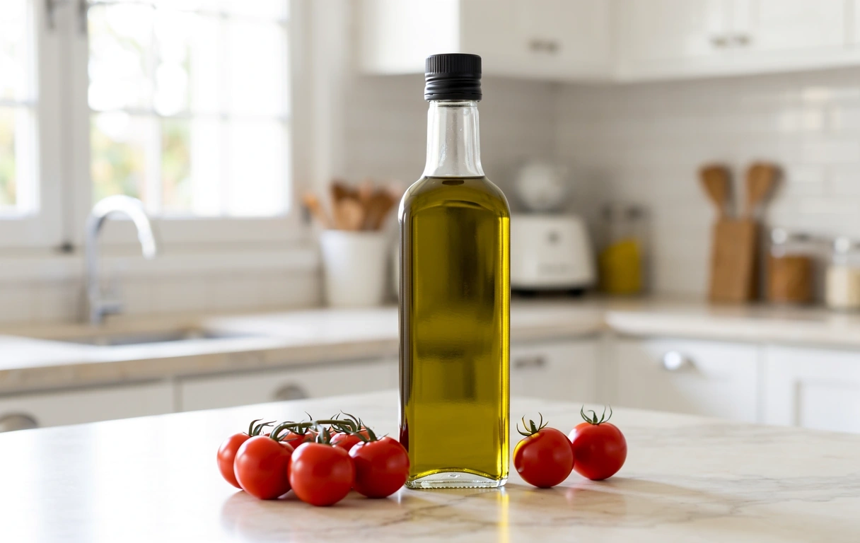 Ingredientes frescos mediterráneos